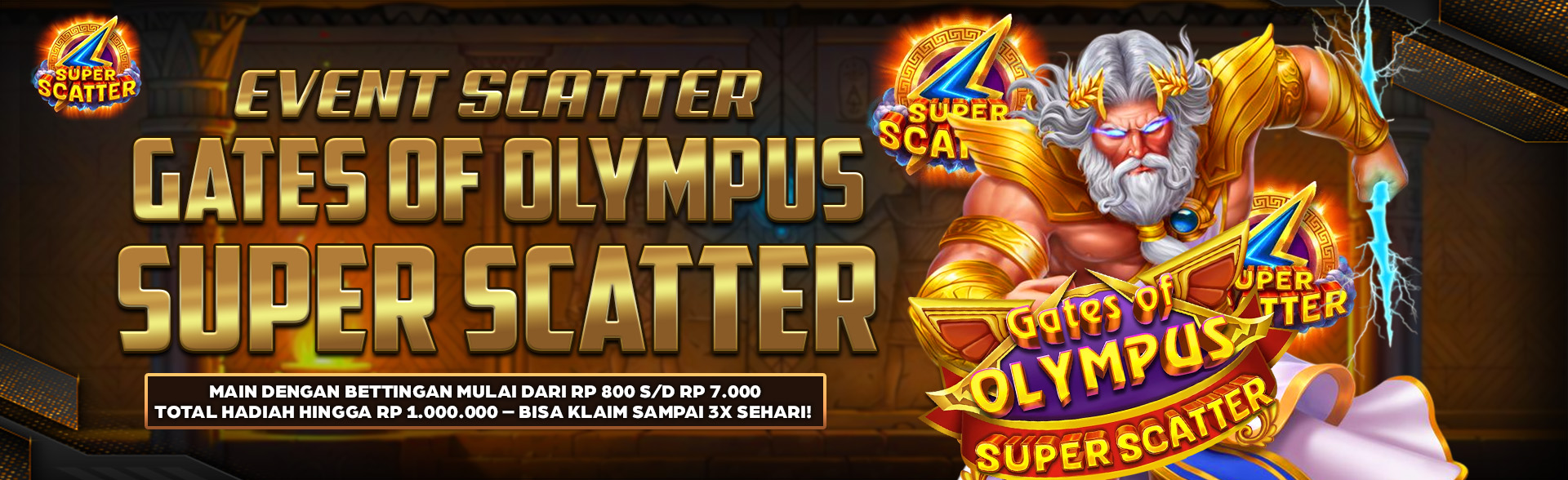 EVENT SCATTER GATES OF OLYMPUS SUPER SCATTER