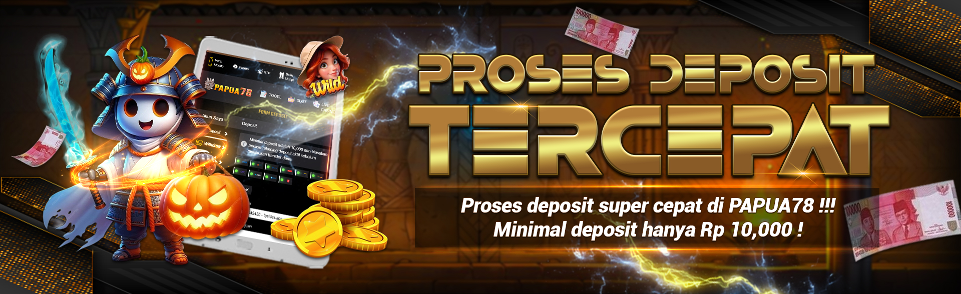 PROSES DEPOSIT TERCEPAT